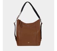 HANNA Hobo Rucksack braun Damen - Leder