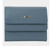 HANNA RFID Geldbörse 5 Kartenfächer blau Damen - Leder