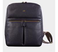 HANNA Rucksack M blau Damen - Leder