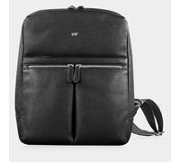 HANNA Rucksack M schwarz Damen - Leder