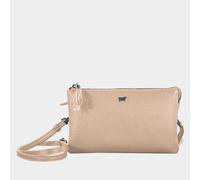 Braun Büffel Umhängetasche Hanna – Creme
