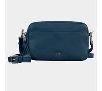 HANNA Umhängetasche Box blau Damen - Leder