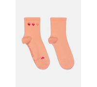 Langsocken LIEBLINGSSTÜCK "Lovely Socks "HannahL " aus Baumwollmix", Damen, Gr. 39-42, 286, peach, Baumwolle, Elasthan, Polyamid, normal, Socken, mit Baumwoll-Anteil (45590341-39) 286, peach