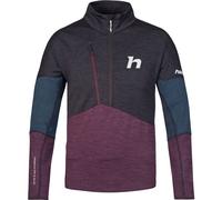 Hannah NIRO HZ Funktionssweatshirt für Herren, weinrot, größe L