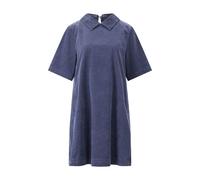 Hannes Roether - Kleid aus Cord - Größe L - blau