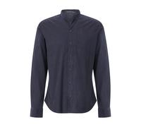 Hannes Roether - Slim-Fit Hemd aus Baumwolle - Größe XL - blau