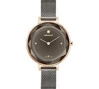 Hanowa Unisex Erwachsene Analog Quarz Uhr mit Edelstahl Armband 16-9078.09.030