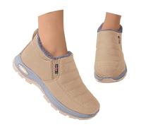 Hanraz boots damen festival, Winterschuhe Damen Gefüttert Herbstschuhe Elegant Stiefeletten Winter Winterstiefel Herren Vintage Moon Boot Freizeit Herbst Schneeschuhe Outdoor Winterboots Gr.36-48