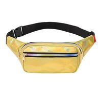 Hanraz kipling taschen damen, Umhängetasche Damen Glänzend Sport Gürteltasche Verstellbarer Bauchtasche 80er Jahre Party Strandtasche Zubehör Für Faschingskostüme Festival Karneval Mottoparty