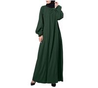 Hanraz muslimische kleider damen abaya, Gebetskleidung Für Frauen -Abaya Damen Namaz Elbisesi Kadin Elegante Arabische Gebetskleid Islamische Khimar Jilbab Modest Dress Muslim Maxikleid Kleidung