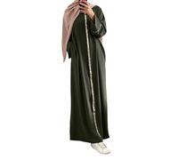 Hanraz muslimische kleider damen, Gebetskleidung Für Frauen -Abaya Damen Namaz Elbisesi Kadin Elegante Khimar Jilbab Gebetskleid Islamische Arabische Muslimische Kleider Muslim Maxikleid Kleidung