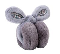 Hanraz ohrenschützer für damen, Ohrenwärmer Damen Herren Unisex Winter - Outdoor Ski Y2k Schwarz Ohrwärmer Herbst Fahrradhelm Ohrenschützer Earmuffs Erwachsene Kuschelig Ear Muffs Ear Warmer