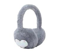 Hanraz plüsch ohrenwärmer, Ohrenwärmer Damen Herren Unisex Winter - Plüsch Herbst Fahrradhelm Ear Muffs Outdoor Ski Bequeme Ohrenschützer Earmuffs Y2k Kuschelig Ohrwärmer Ear Warmer