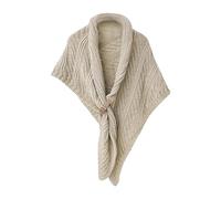 Hanraz Stola Damen Festlich, Poncho Damen Elegant Boho Elegant Warm Schal Stola Leicht Capes Strickjacke Mode Umhang Pashminas Cashmere Feeling Große Größen Hawaii Poncho Ponchos