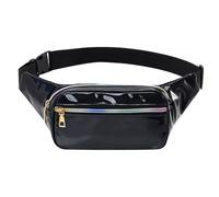 Hanraz Umhängetasche Damen Glänzend Sport Strandtasche Elegant Reisetasche Mittelgroß Verstellbarer Handtaschen Zubehör Für Faschingskostüme Festival Karneval Mottoparty