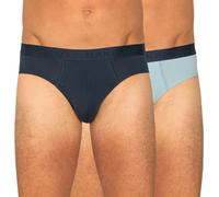 Hanro 2-er Set Slips Blau & Hellblau
