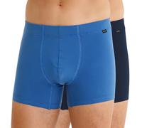 Hanro Trunks mit Label-Patch im 2er-Pack in Marine, Größe M