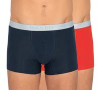 Hanro 2-er Set Trunks Rot & Blau