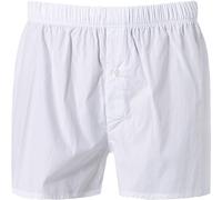 HANRO Webboxer Boxershorts Fancy Woven Weiß, M, -0101 white