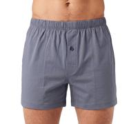 Hanro Boxershorts Blaugrau