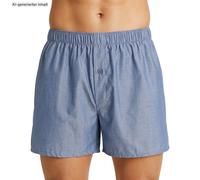 Hanro Boxershorts Hellblau