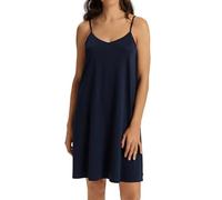 Hanro - Cotton Silk - Nachthemd (XL Deep Navy)