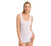 HANRO Damen 71821 Ultralight Tank Top, Weiss/opulenter Garten, X-Klein