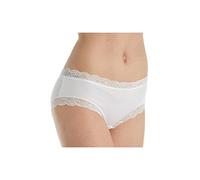 Hanro Damen Cotton Lace Hipster Hipster, per Pack Weiß (White 0101), 48 (Herstellergröße: L)