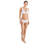 HANRO Damen Cotton Lace Soft Cup Bügelloser BH, Weiß (White 0101), 75C