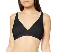 HANRO Damen Cotton Sensation Soft Cup BH Bügelloser BH, per Pack Schwarz (Black 0019), 85C(Herstellergröße: 85C)