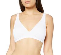 HANRO Damen Cotton Sensation Soft Cup BH Bügelloser BH, per Pack Weiß (White 0101), 85A(Herstellergröße: 85A)