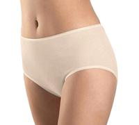 Hanro Damen Maxi Cotton Seamless Slip, Beige (pale cream 0116), 46/48 (Herstellergröße: L)