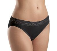 Hanro Slip mit Spitze Modell 'MOMENTS' in Black, Größe S