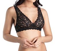HANRO Damen Moments Soft Cup Bügelloser BH, Schwarz (Black 0019), 85D