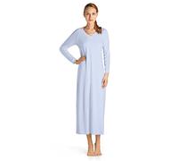 HANRO Damen Nachthemd Pure Essence, Blau (Blue Glow 0511), 38-40 (Herstellergröße: S)