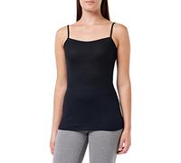 HANRO Damen Spaghetti Top Cotton Seamless (0019 black), Gr. M