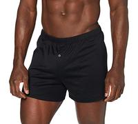 Hanro Herren Boxer Cotton Sporty Short, Schwarz (black ), 48/50 (Herstellergröße: M)