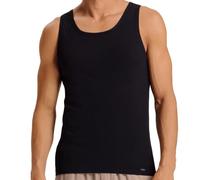 Hanro Herren Cotton Essentials Unterhemd Tanktop Baumwolle | Mit klassischer Feinrippstruktur Flache Nähte für hohen Komfort Vielseitig kombinierbar