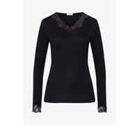 Hanro Longsleeve Damen schwarz, S