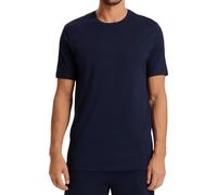 Hanro Men's 75430 Night and Day Jersey Knit Short Sleeve T-Shirt, Deep Navy, XL