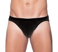 Hanro Herren Mini Slip ' Cotton Sporty ' schwarz, Größe M, 4725292 Schwarz M