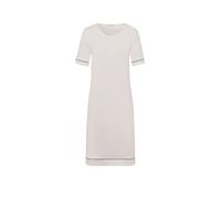Hanro Damen Kurzarm Nachthemd - Natural Comfort 90cm rosa Gr. S
