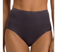 HANRO Nahtloser Damen-Slip aus Baumwolle, Black Pearl, S