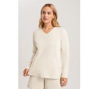 Hanro Pyjama-Oberteil in Beige - Größe L | Damen Loungewear