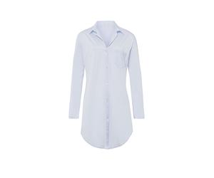 HANRO Sleepshirt Nachthemd Carry blau | XL