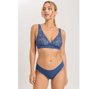 Hanro Soft-BH in in Blau - Größe 75D | Damen Bhs