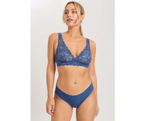 Hanro Soft-BH in in Blau - Größe 80D | Damen Bhs