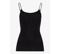 HANRO Damen Spaghetti Top Cotton Seamless (0019 black), Gr. M