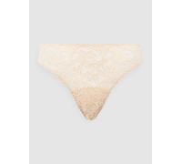 Hanro String aus Spitze Modell Moments in Beige, Größe S
