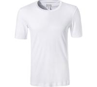 HANRO T-Shirt Herren Rundhals Baumwolle weiß, 5 (M)